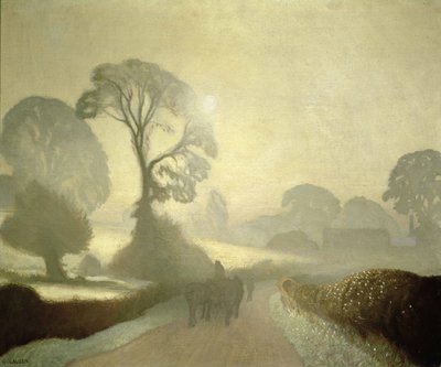 Oktobermorgen von George Clausen